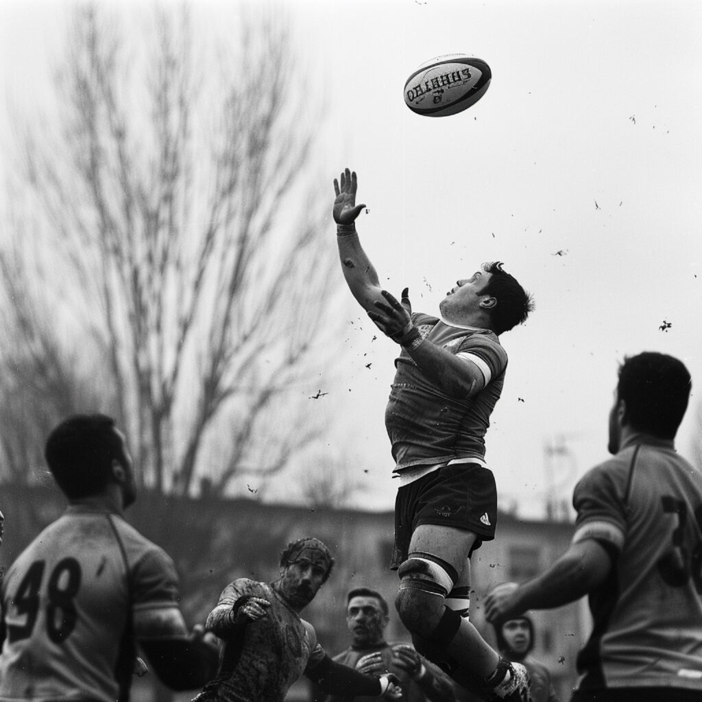 étirement au rugby