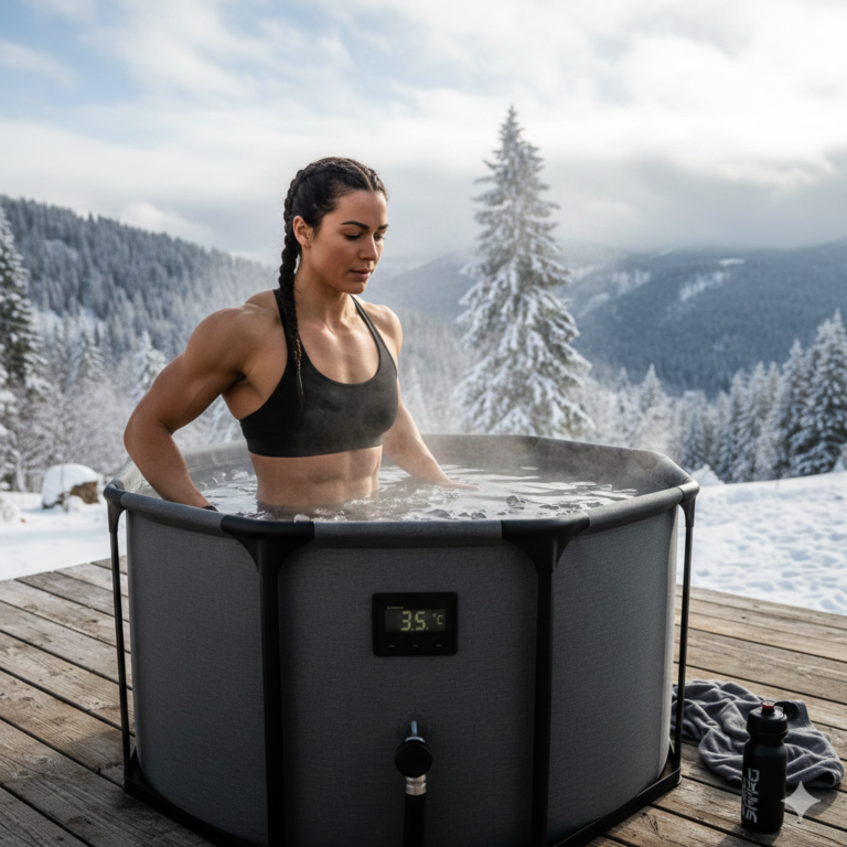 22. bains froid portable pour récupération sportive HIIT
