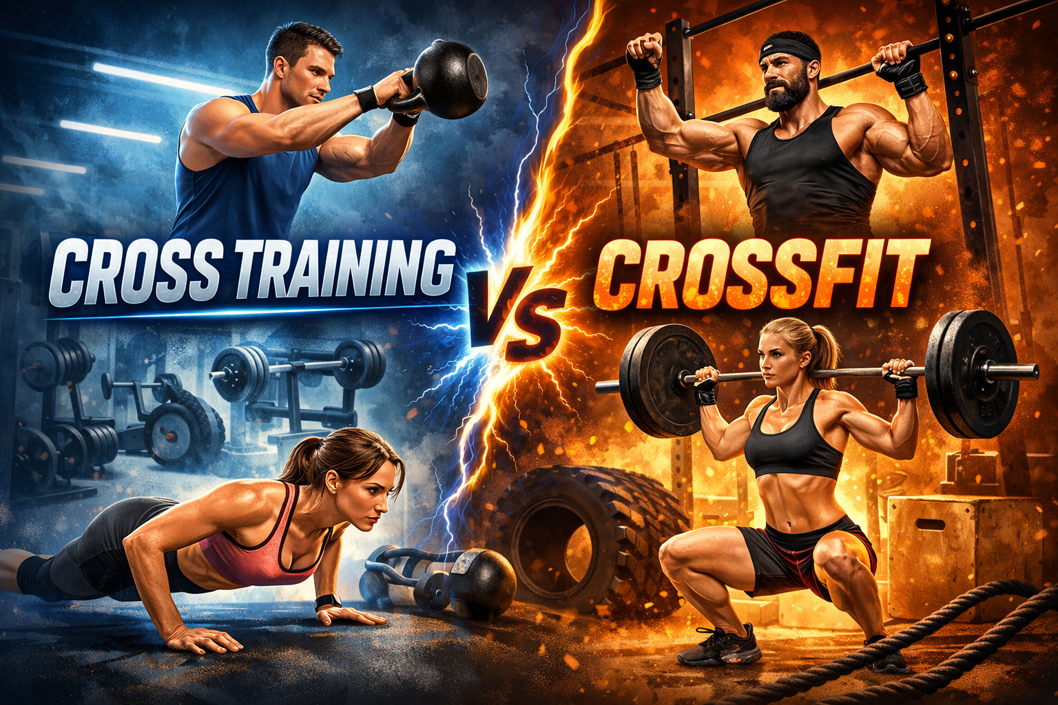 Cross Training vs CrossFit Différences - hiit-center.com