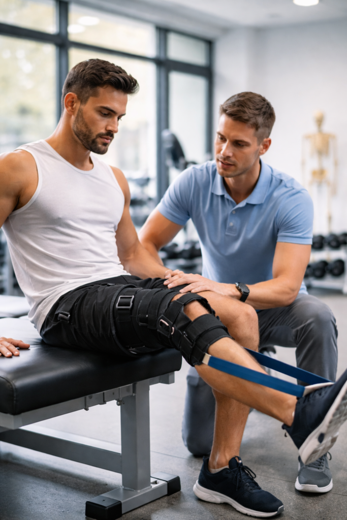 stabilisation du genoux