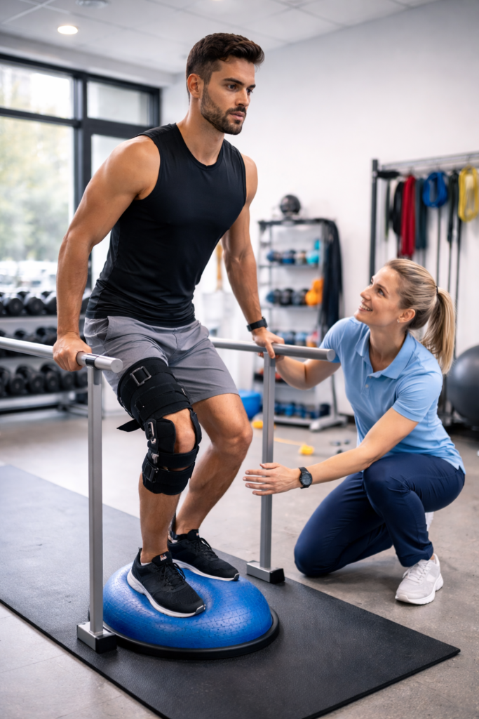 rééducation genoux