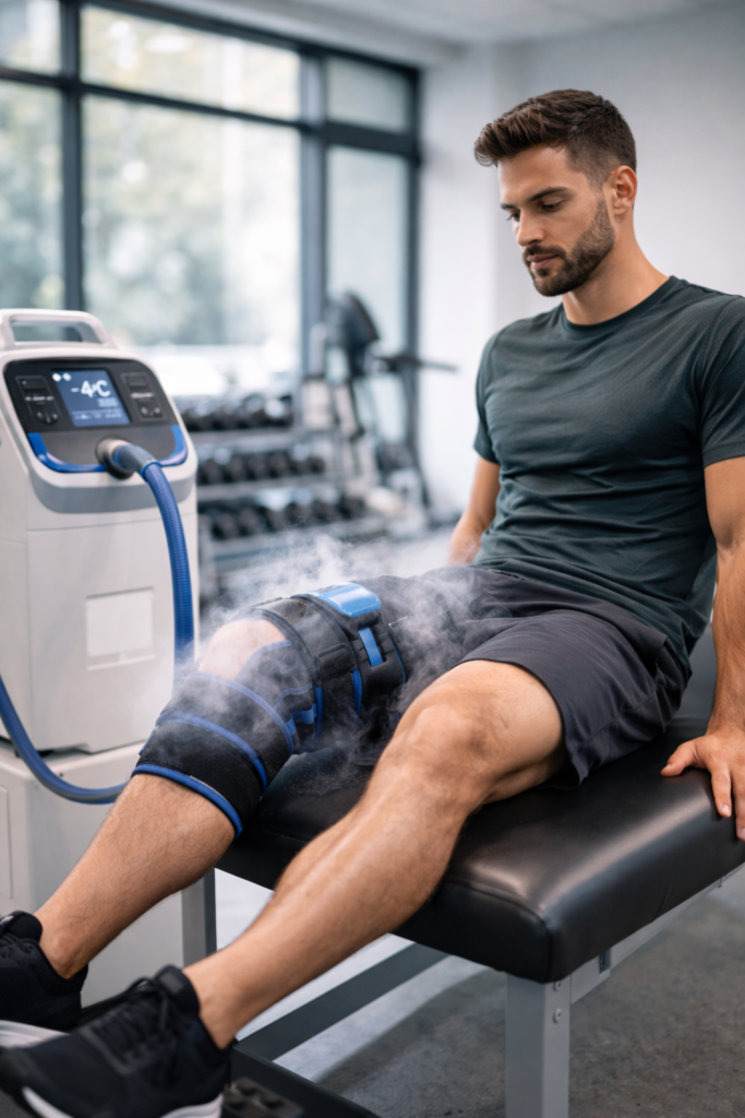cryothérapie genoux