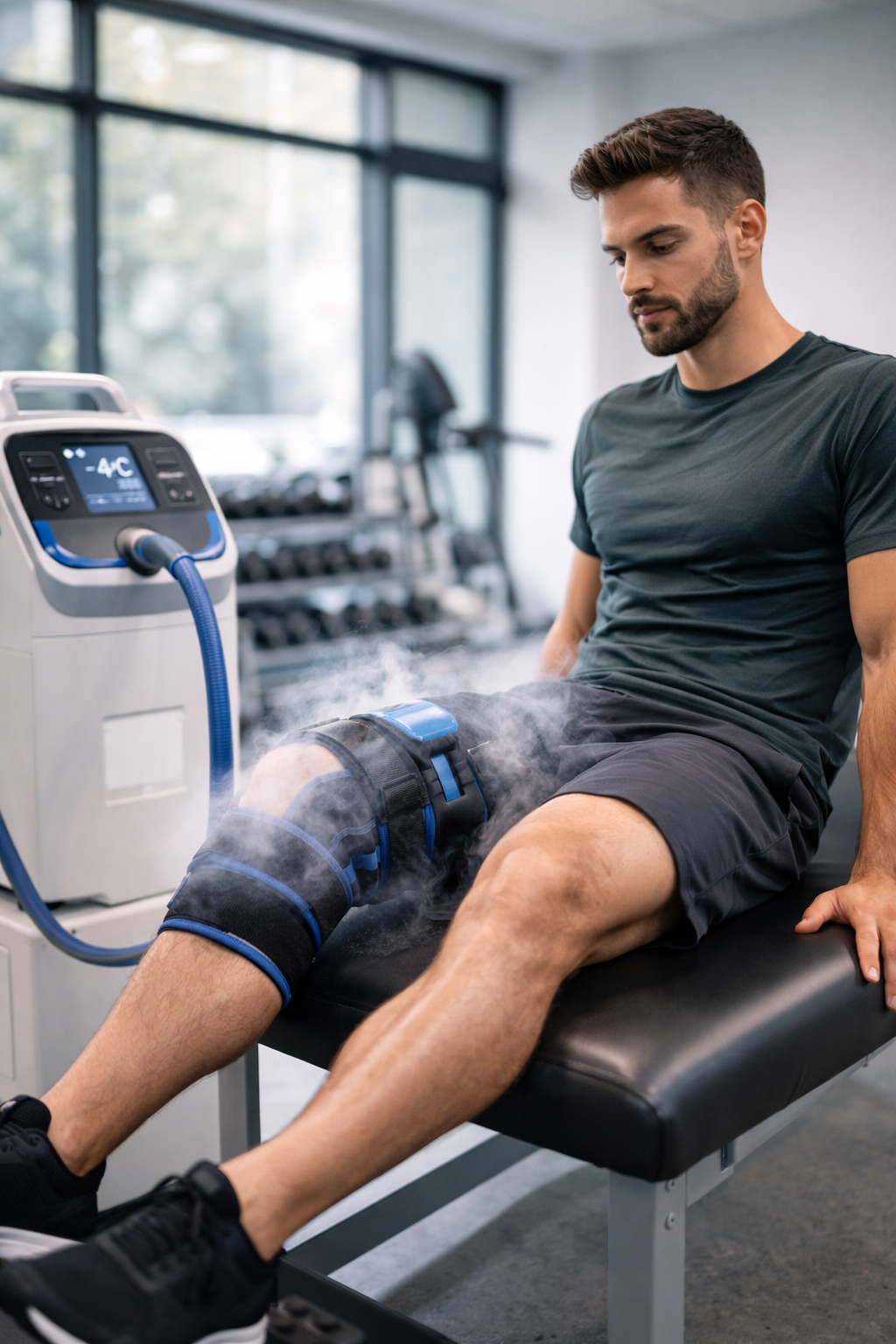 Récupération musculaire des jambes