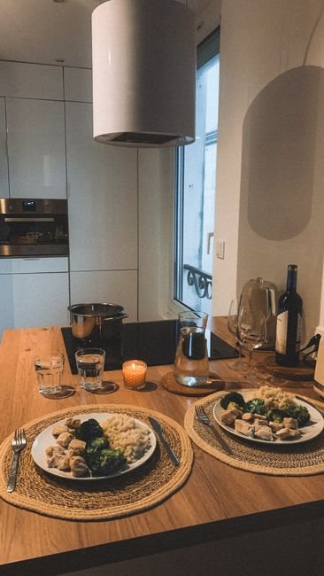 Repas sain et équilibré après un effort intense